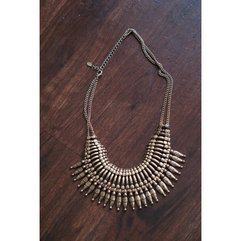 Gold Statement Necklace